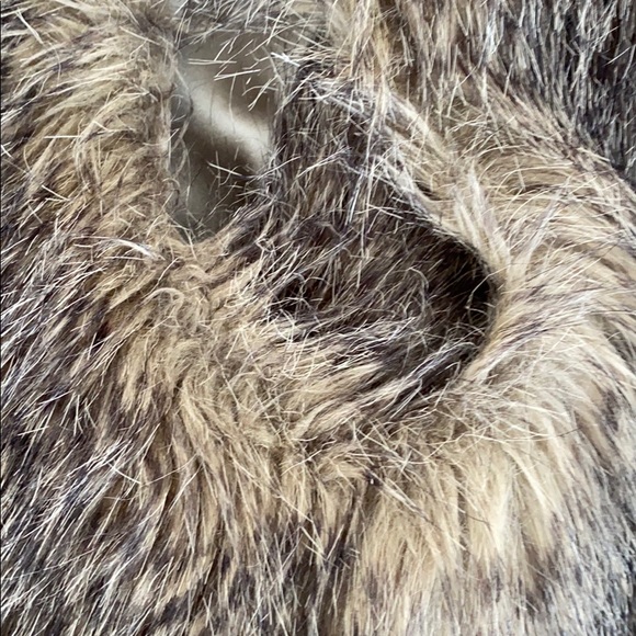 Jack by BB Dakota Faux Coyote Fur Vest - Picture 8 of 9